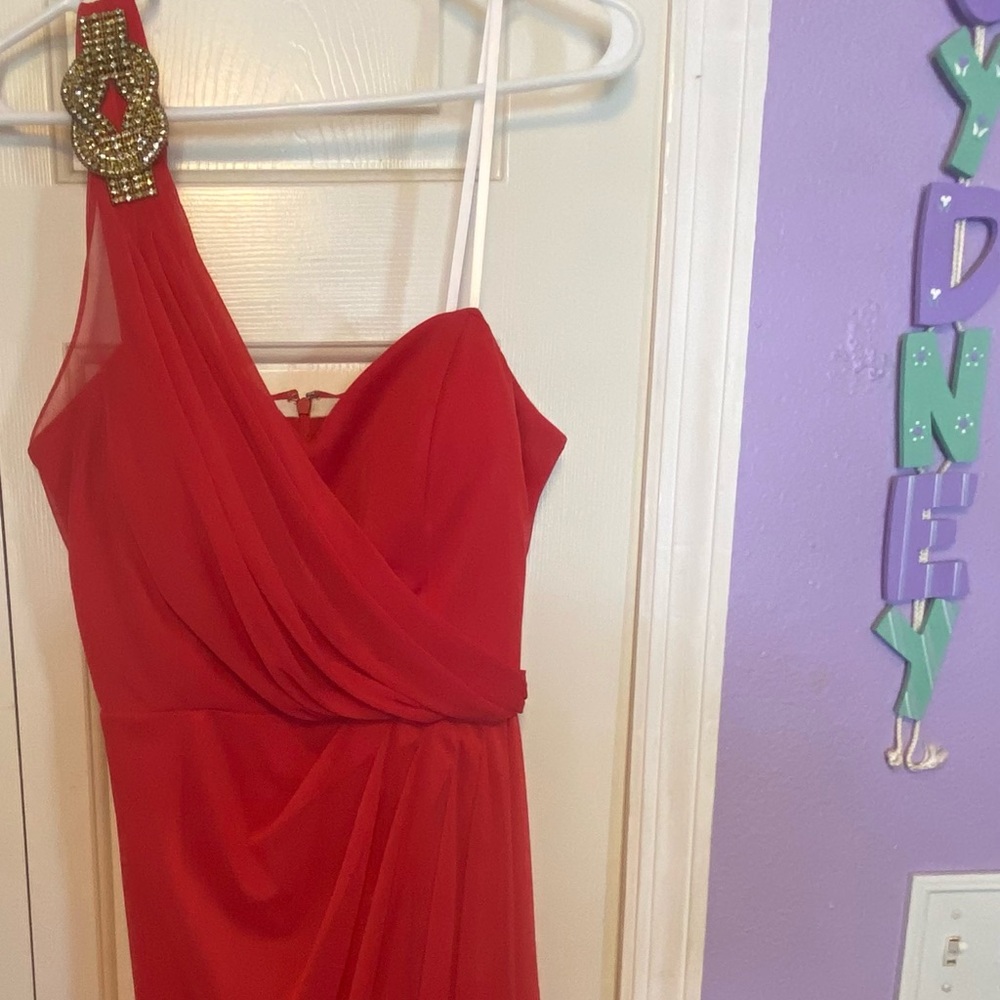 Red dress